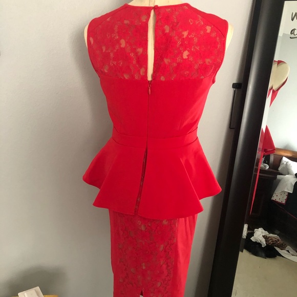 BCBG RED DRESS - Picture 6 of 9